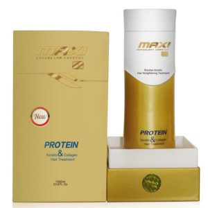 کراتین برزیلی مکسی گلد Maxi Gold حاوی کلاژن و پروتئین