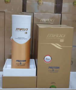 کراتین برزیلی مکسی گلد Maxi Gold حاوی کلاژن و پروتئین 